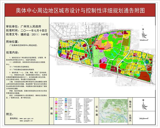 奥体中心周边地区城市设计与控制性详细规划